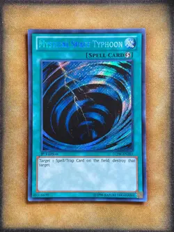 Yugioh Mystical Space Typhoon LCJW-EN285 Secret Rare 1st Ed NM - Image 1