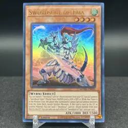 Swordsoul of Taia MAMA-EN035 1st Edition Ultra Rare Yugioh Card - Image 1
