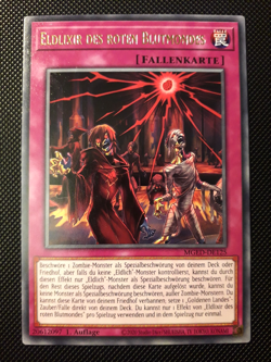 Yu-Gi-Oh! Eldlixir des roten Blutmondes, MGED-DE125, Rare, 1. Auflage, Near Mint - Image 1