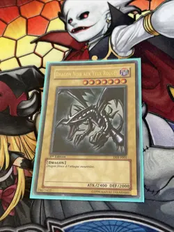 Carte Yu-Gi-Oh Dragon Noir Aux Yeux Rouges 1ere Edition DDJ-F001 - Image 1