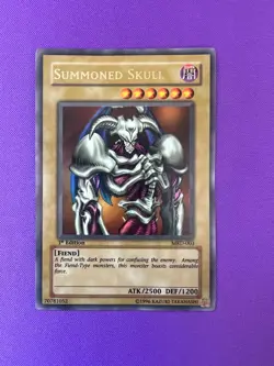 Yu-Gi-Oh! TCG Summoned Skull Metal Raiders MRD-E003 1st Edition Ultra Rare - Image 1