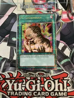Metamorphosis Quarter Century Secret Rare RA04-EN123 Yugioh - Image 1