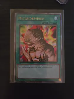Yu-gi-oh TGC Metamorphosis RA-04 EN123 Quarter Century Secret Rare - Image 1