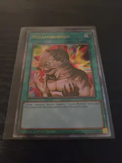 Yu-gi-oh TGC Metamorphosis RA-04 EN123 Quarter Century Secret Rare - Image 3