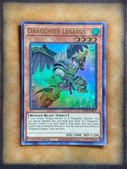 Yugioh Dragunity Legatus GFTP-EN037 Ultra Rare 1st Ed NM - Image 1
