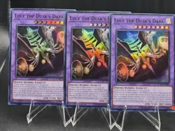 Luce the Dusk's Dark x3 - DUAD-EN082 - 1st Edition - Super Rare - NM - Yugioh - Image 1