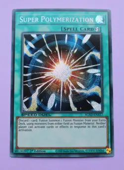 Super Polymerization SGX3- ENA17 Yugioh Speed Duel, 1st ed/NM - Image 1