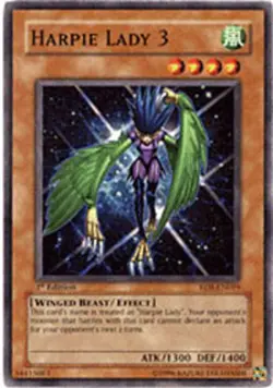 Harpie Lady 3 - RDS-EN019 - Common - Unlimited Edition - Lightly Played - Image 1