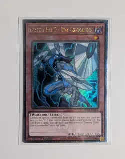Yu-Gi-Oh!: Destiny Hero - Disk Commander (RA03-EN176 Quarter Century 1st Ed) - Image 1