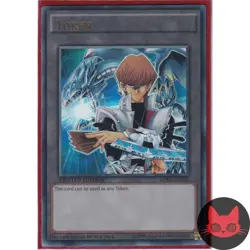 Yugioh Kaiba & Blue-Eyes White Dragon Token LDK2-EN102 Ultra Rare NM - Image 1