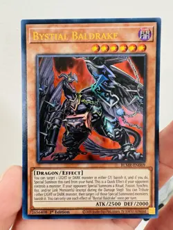 Yu-Gi-Oh! TCG Bystial Baldrake BLMR-EN069 1st Edition Ultra Rare English - Image 1
