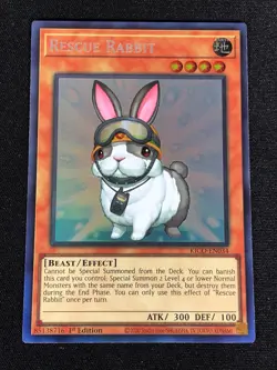 Yugioh Rescue Rabbit KICO-EN034 1ST COLLECTORS (NM) - Image 1