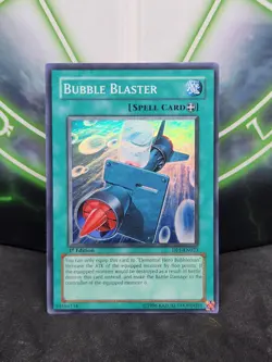Yugioh Bubble Blaster DP1-EN023 Super Rare 1st Edition NM - Image 1
