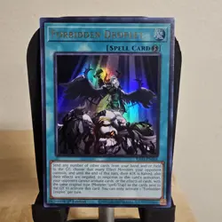 Forbidden Droplet Ultra Rare (UR) RA01-EN064 1st Edition Yu-Gi-Oh! - Image 1