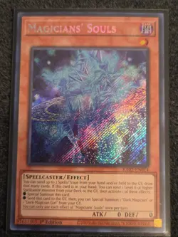 Yugioh Magicians' Souls RA02-EN014 Secret Rare 1st Ed NM - Image 1