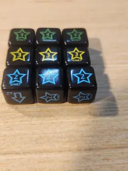 YUGIOH Dungeon-Dice Monsters 12-Piece Die Set Replacement Part 1996 96KT VTG - Image 3