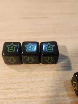 YUGIOH Dungeon-Dice Monsters 12-Piece Die Set Replacement Part 1996 96KT VTG - Image 5