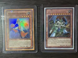 Yugioh Secret Rare Machina Force & Super Rare Machina Gearframe - Image 1