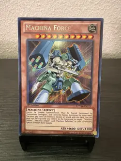 Yugioh Secret Rare Machina Force & Super Rare Machina Gearframe - Image 2