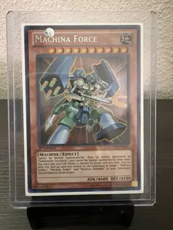 Yugioh Secret Rare Machina Force & Super Rare Machina Gearframe - Image 3