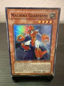 Yugioh Secret Rare Machina Force & Super Rare Machina Gearframe - Image 4