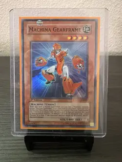 Yugioh Secret Rare Machina Force & Super Rare Machina Gearframe - Image 5