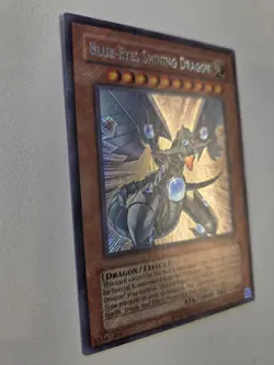 Blue-Eyes Shining Dragon RP02-EN096 Secret Rare Yugioh Retro Pack 2 Unlimited NM - Image 2