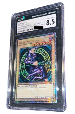 Yu-Gi-Oh! Dark Magician - CGC 8.5 - TN23 - Quarter Century Secret Rare - no PSA - Image 1