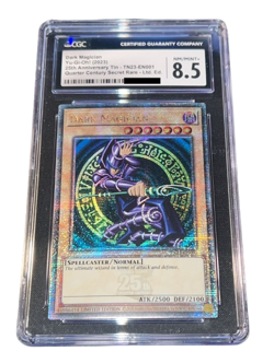 Yu-Gi-Oh! Dark Magician - CGC 8.5 - TN23 - Quarter Century Secret Rare - no PSA - Image 2