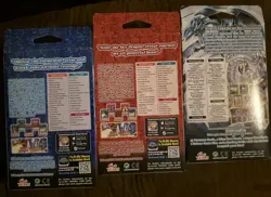 Yugioh Structure Decks ×3 Obelisk Slifer Blue-Eyes White Dragon Sealed New - Image 2