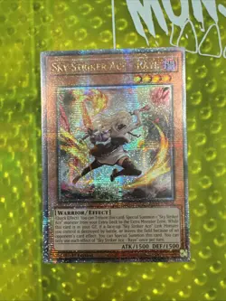 Sky Striker Ace - Raye (New Art) Quarter Century Rare QCR RA04-EN026 YuGiOh! - Image 1