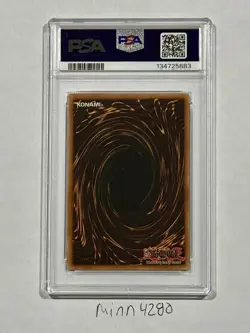 2003 Yu-Gi-Oh! Dark Crisis 1st Edition Vampire Lord DCR 000 PSA 8 new cert - Image 2
