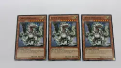 3x CYBER DINOSAUR MONSTER 1ST EDITION SDCR-EN009 COMMON YUGIOH NM / UNPLAYED - Image 1