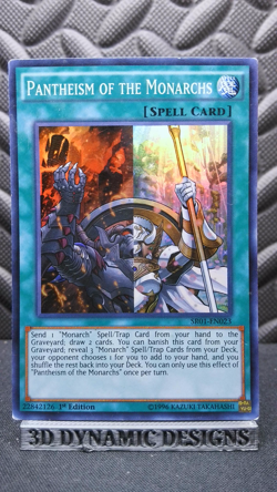 | Yugioh Pantheism of the Monarchs SR01-EN023 HP ?? | - Image 1