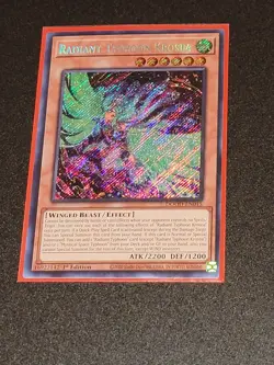 Yugioh! Radiant Typhoon Krosea Secret Rare DOOD-EN015 NM Free Shipping - Image 1