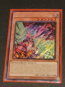 Yugioh! Radiant Typhoon Krosea Secret Rare DOOD-EN015 NM Free Shipping - Image 2