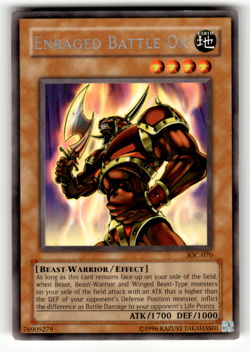 Enraged Battle Ox IOC-070 Rare Invasion of Chaos LP - Image 1