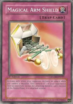 Magical Arm Shield - SDZW-EN037 - Common - 1st Edition - Lightly Played - Image 1