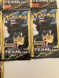 18 Pokemon TCG Team Up 3 Card Booster Packs - Factory Sealed ALL ART RARE LOT - Image 5