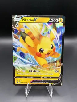 Pikachu V SWSH285 SWSH: Sword & Shield Promo Cards Holo - Image 1