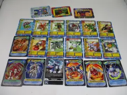 DIGIMON CCG LOT OF 18 CARDS & 3 MOVIE CARDS,DIFFERENT SERIES PRE-OWNED - Image 1