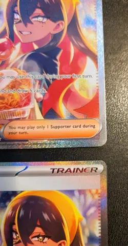 Lot of (2) Carmine 217/167 SIR Pokemon TCG Cards. Never played. - Image 5