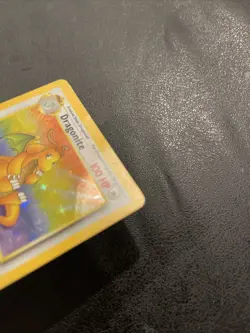 *VINTAGE* Pokemon Card DRAGONITE Holo Rare 4/62 Unlimited Fossil - Image 5