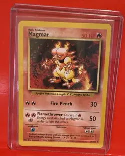 Magneton Charmeleon Magmar Pikachu Pokemon Cards Set of 4 - Image 3