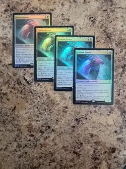 4x Fathom Feeder FOIL Battle for Zendikar NM Rare MAGIC GATHERING CARD Playset - Image 2