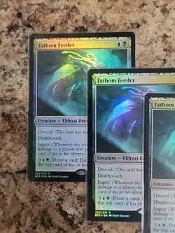 4x Fathom Feeder FOIL Battle for Zendikar NM Rare MAGIC GATHERING CARD Playset - Image 5