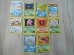 1st Edition Pokemon Card Lot 10 1999 2000 - Image 1