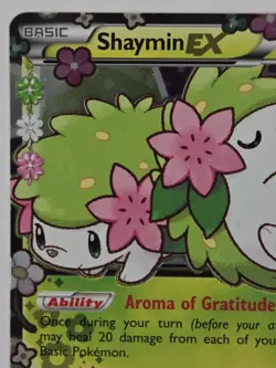 Shaymin EX XY148 Ultra Rare Black Star Promo Pokemon TCG Card - Image 3