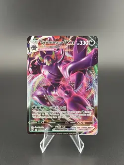 Pokemon TCG Grimmsnarl VMAX Darkness Ablaze Holo Ultra Rare Card 115/189 - Image 1