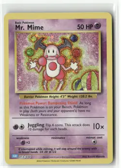 Mr. Mime 013/034 Holo - Trading Card Game Classic - Pokemon TCG NM - Image 1